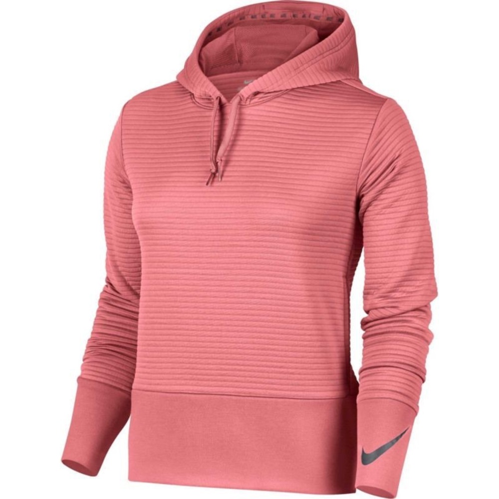 SOLD Nike Women's DriFIT Ribbed Swoosh Cuff Hoodie
